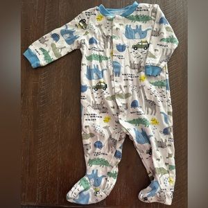 Safari animal sleeper from carters. 6 months